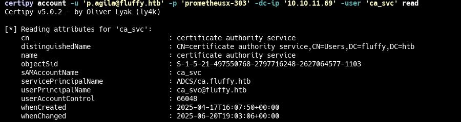 Значение userPrincipalName