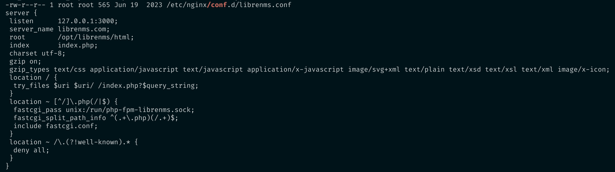 Содержимое файла librenms.conf
