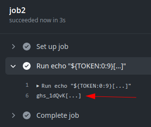 Second job output.