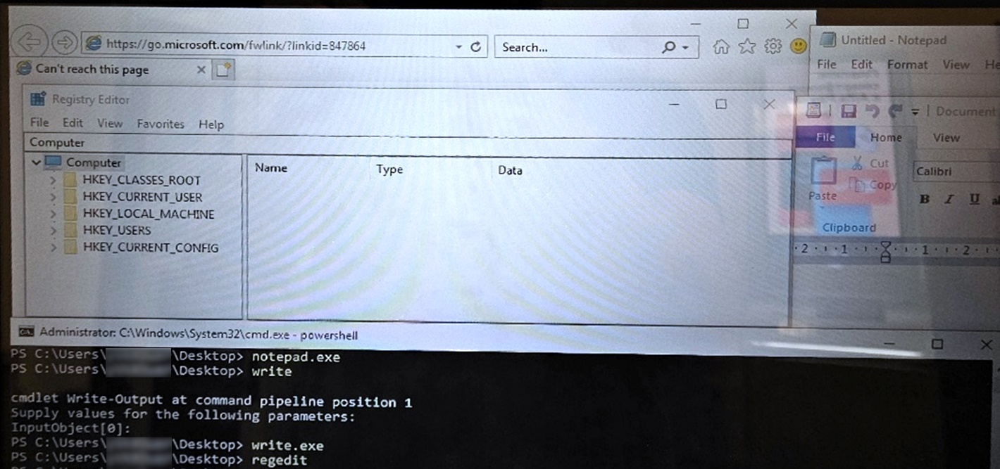 Запуск произвольного ПО на банкомате