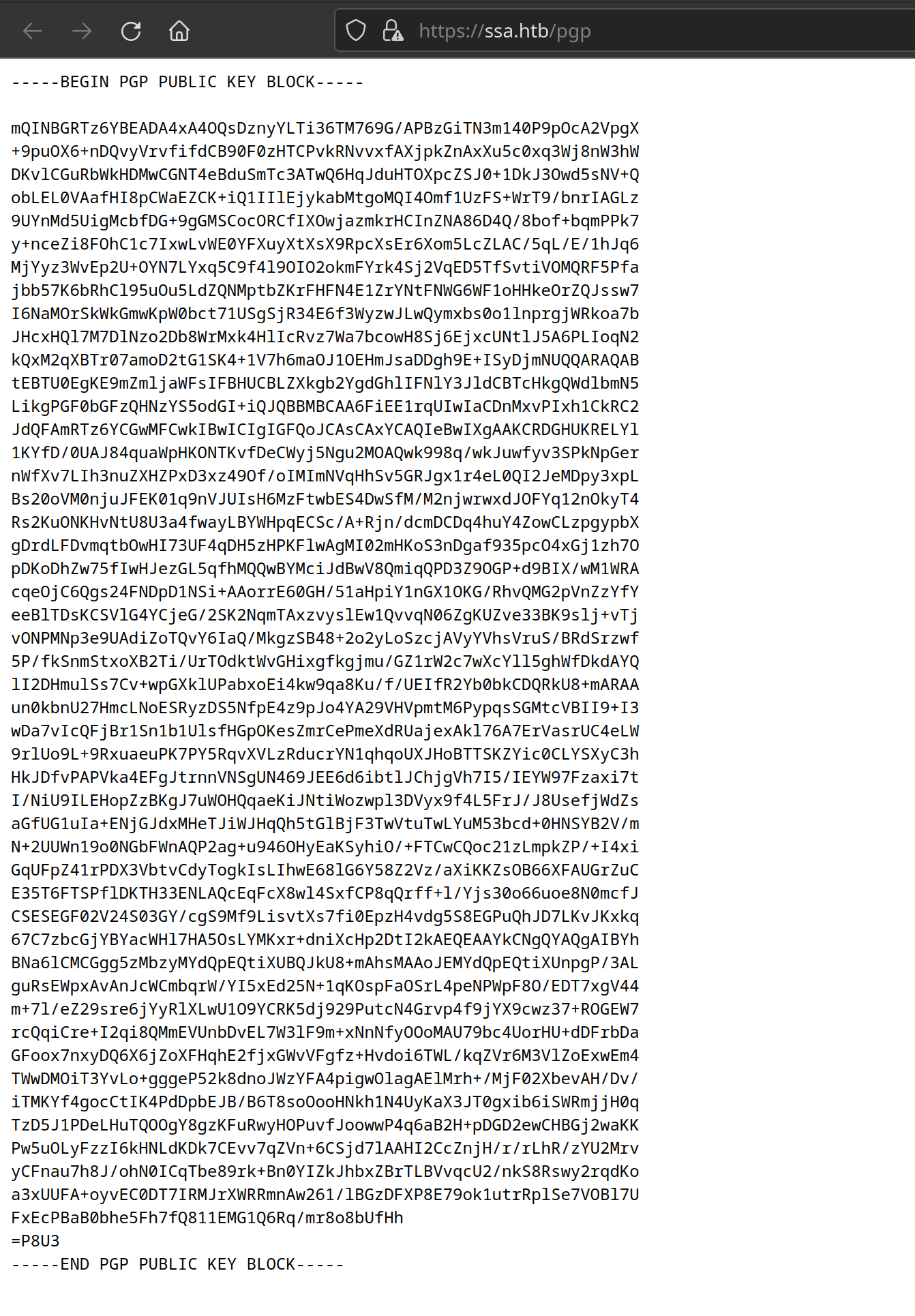 Ключ PGP