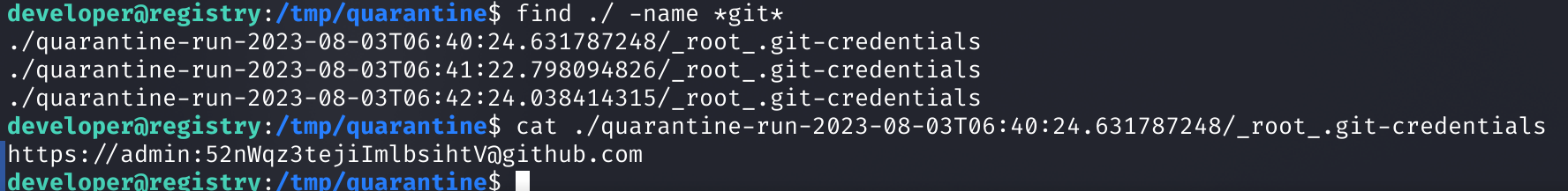 Содержимое файла .git-credentials