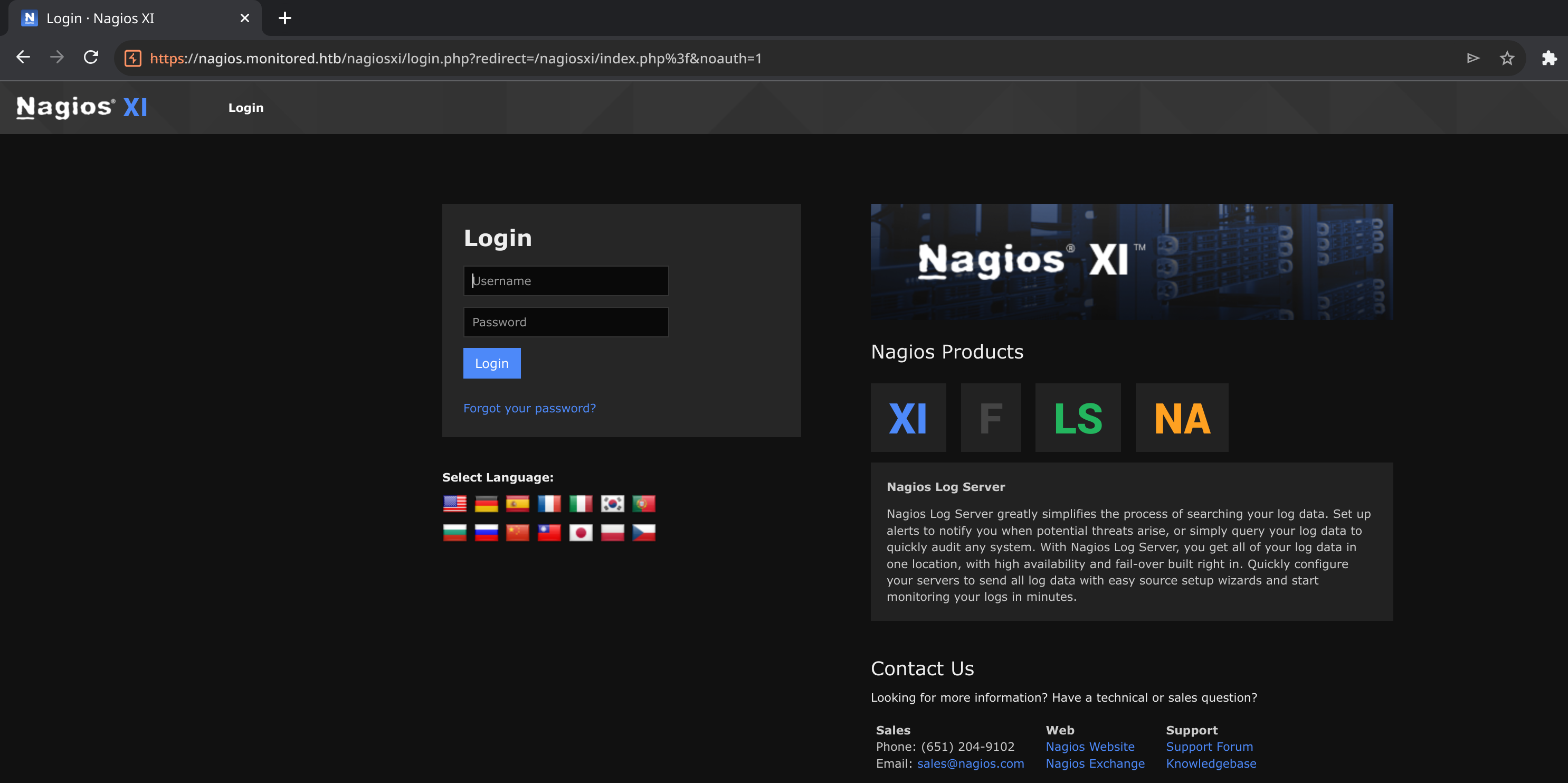 Система Nagios XI