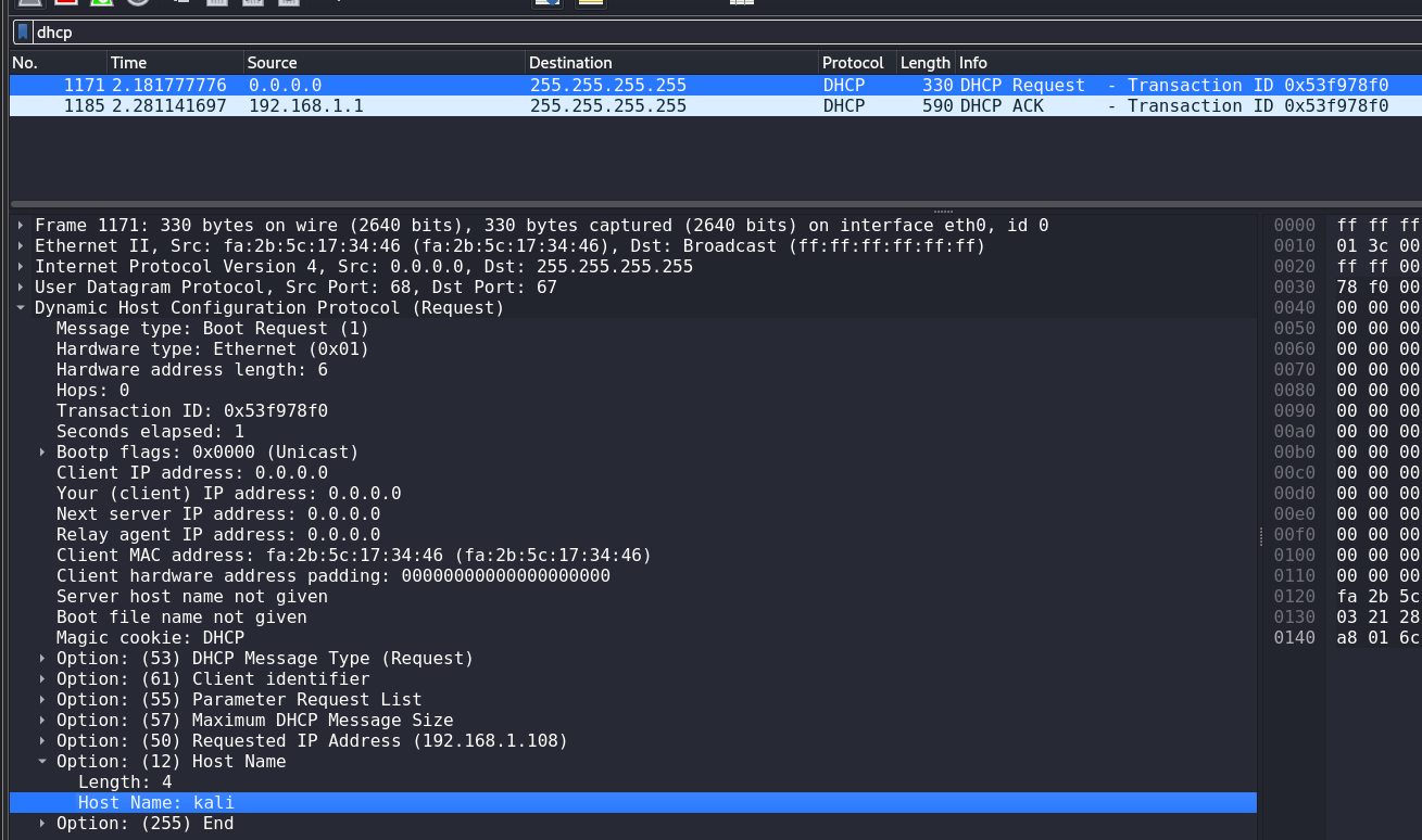 Передача hostname до конфигурации NM