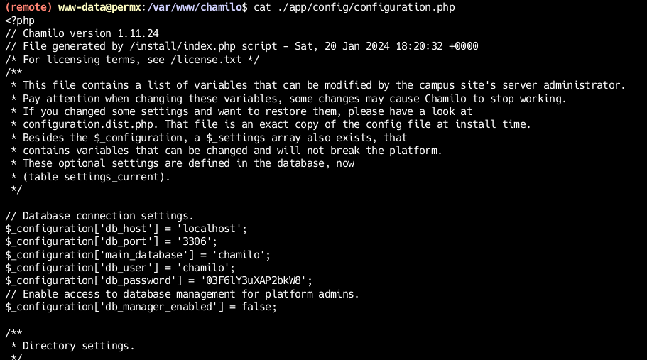 Содержимое файла configuration.php