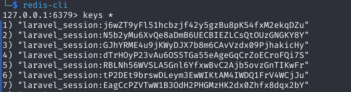 Ключи Redis