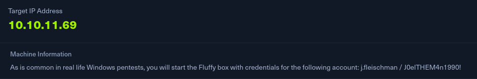 Информация о машине