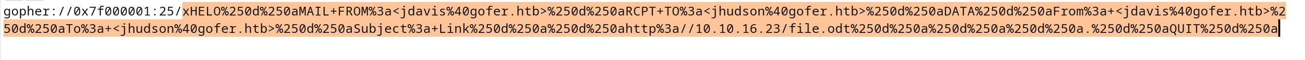 Сообщение, закодированное URL