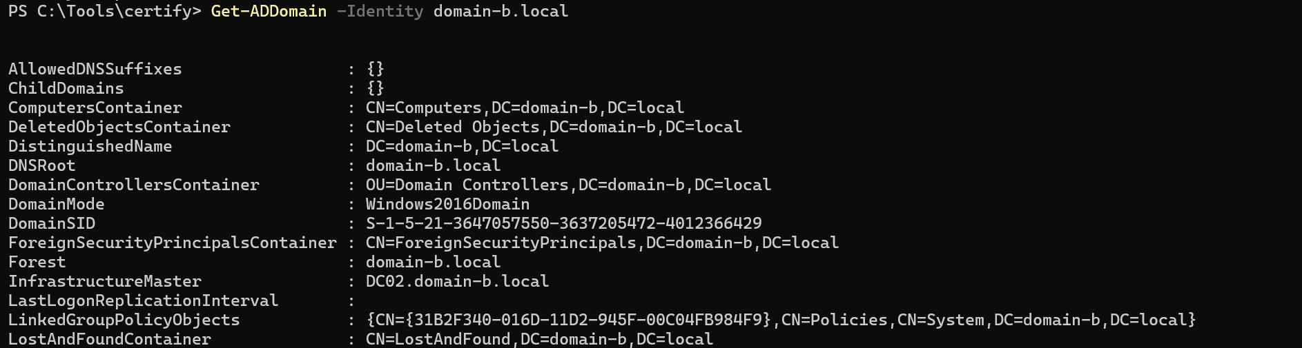 Certify Error Case2 Kerberos