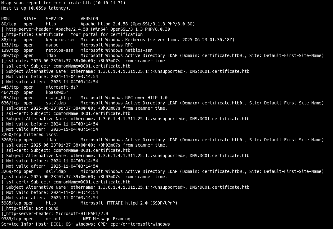 Результат работы скрипта
