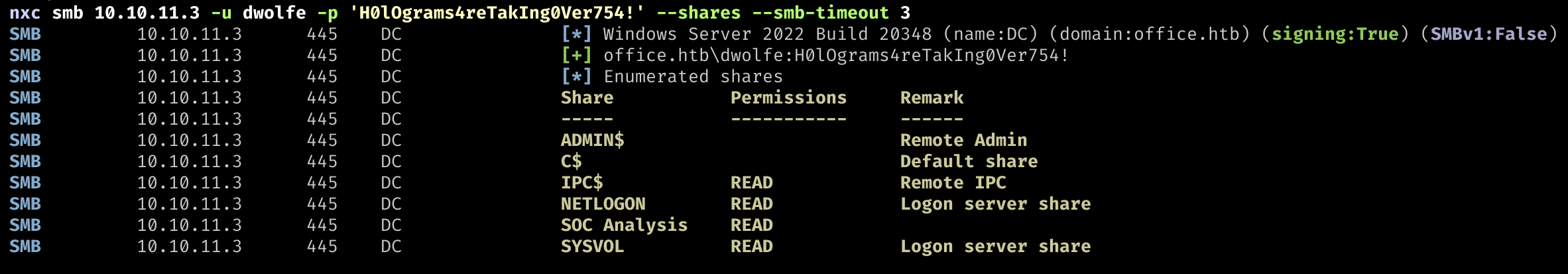 Общие ресурсы SMB