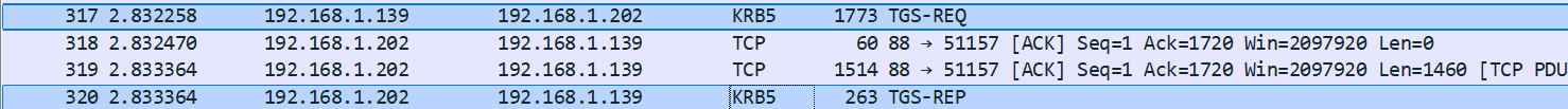 Certify Error Case2 Kerberos Use