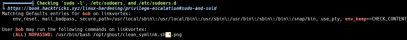 Настройки sudoers